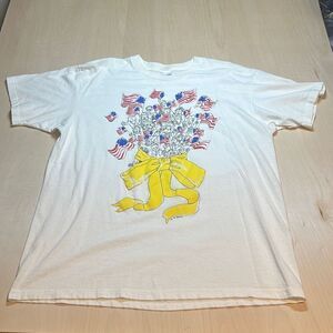 Vintage 90s Single Stitch Independent day Celebration t shirt‎ size XL USA made